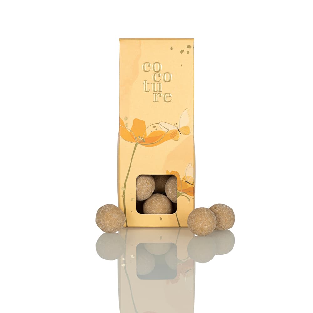 Cocoture æske med karamel chokoladekugler - 55-60g