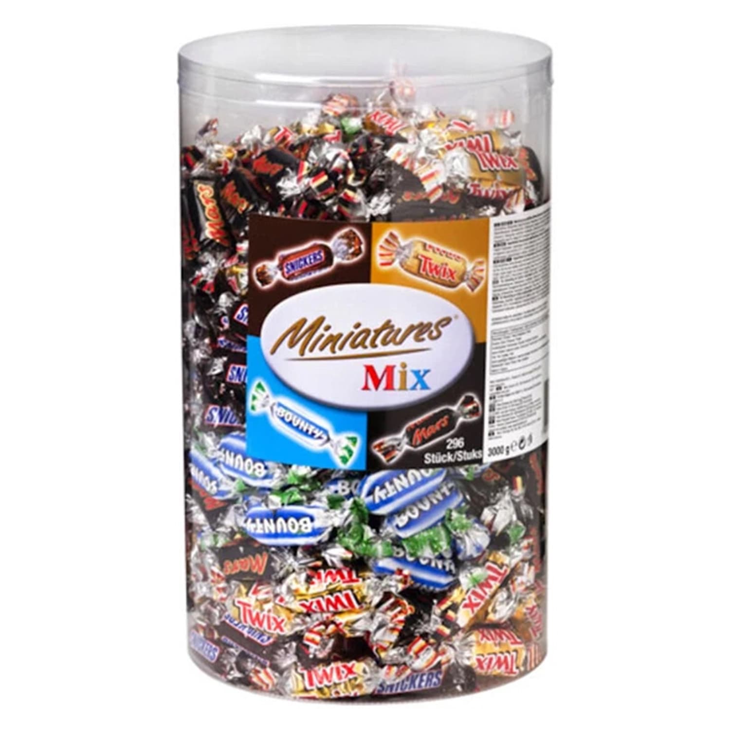 Miniature mix 3kg små chokolader
