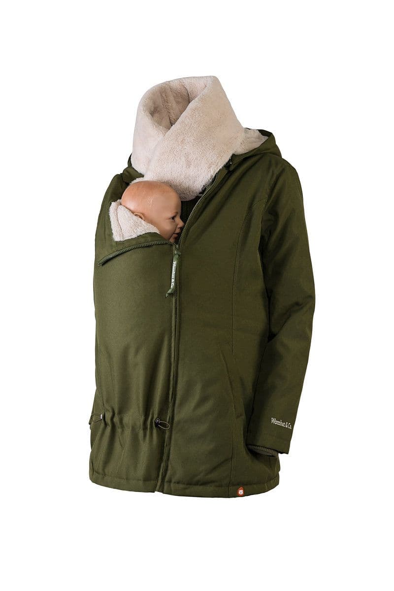 Bærejakke Wombat Wallaby Forest - Green / Beige - M