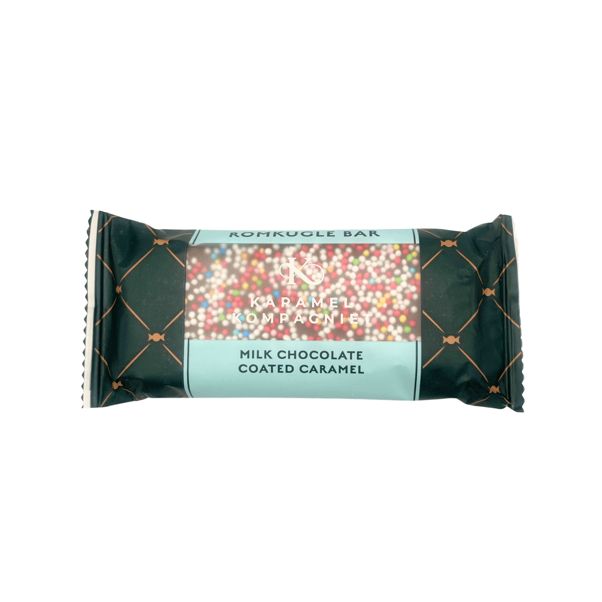 Karamel Kompagniet, Karamel Bar Romkugle i lys chokolade