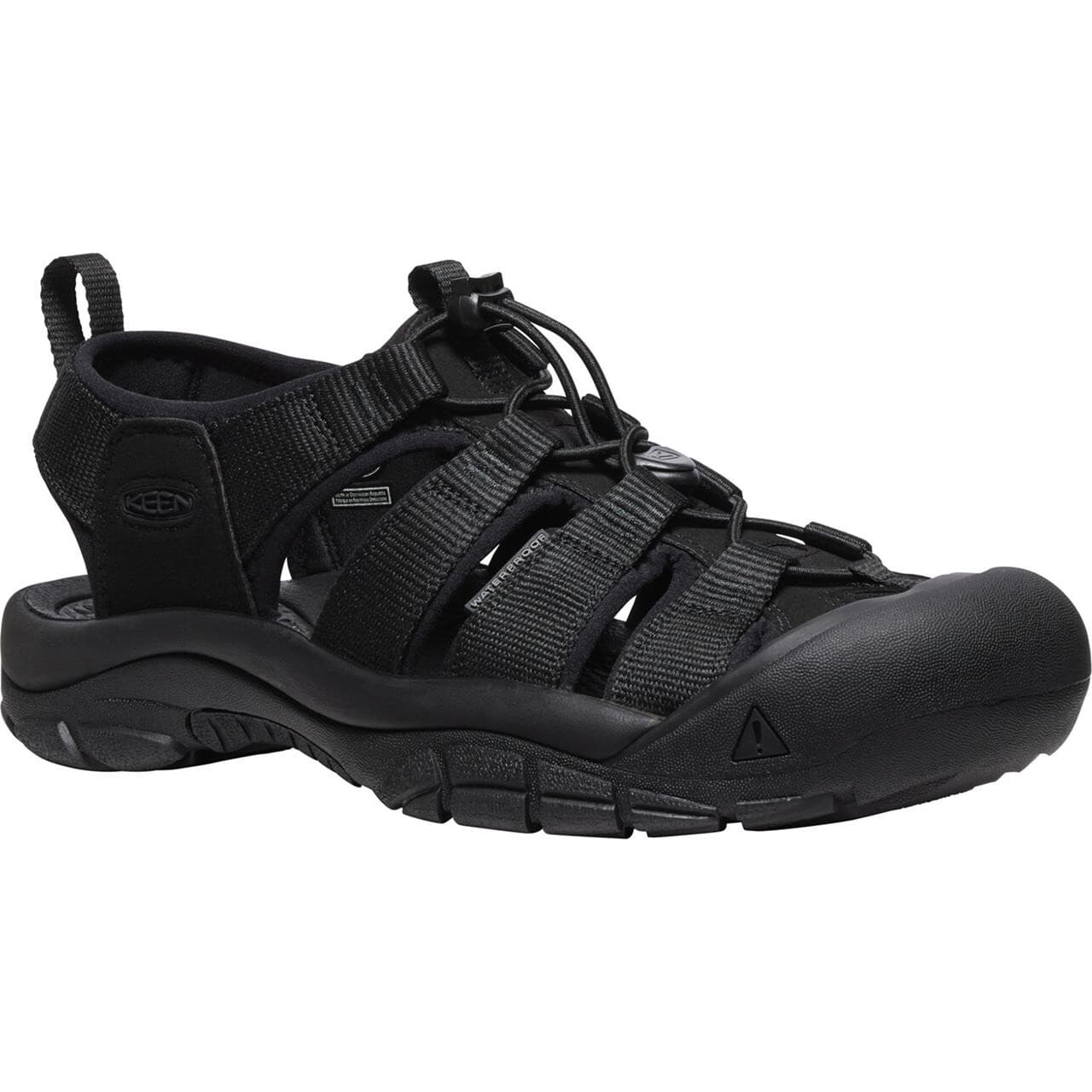 Keen Mens Newport H2 (Sort (TRIPLE BLACK) 49)