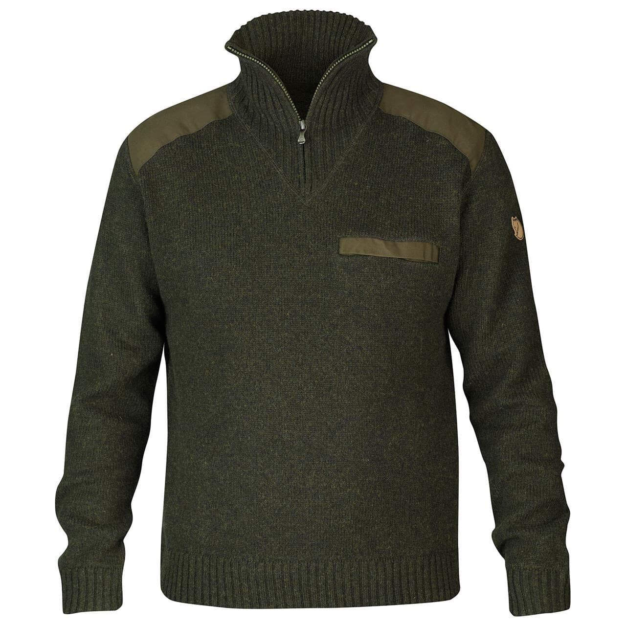 Fjällräven Mens Koster Sweater (Grøn (DARK OLIVE/633) Small)
