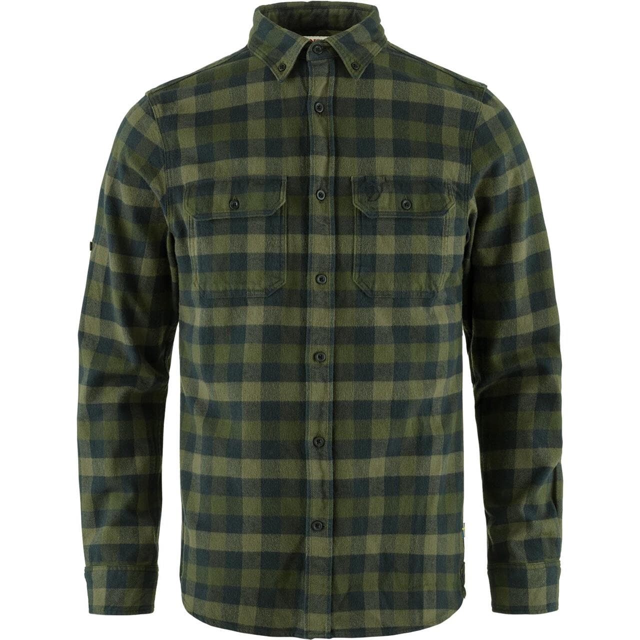 Fjällräven Mens Skog Shirt (Grøn (DEEP FOREST-LAUREL GRN/662-625) Large)