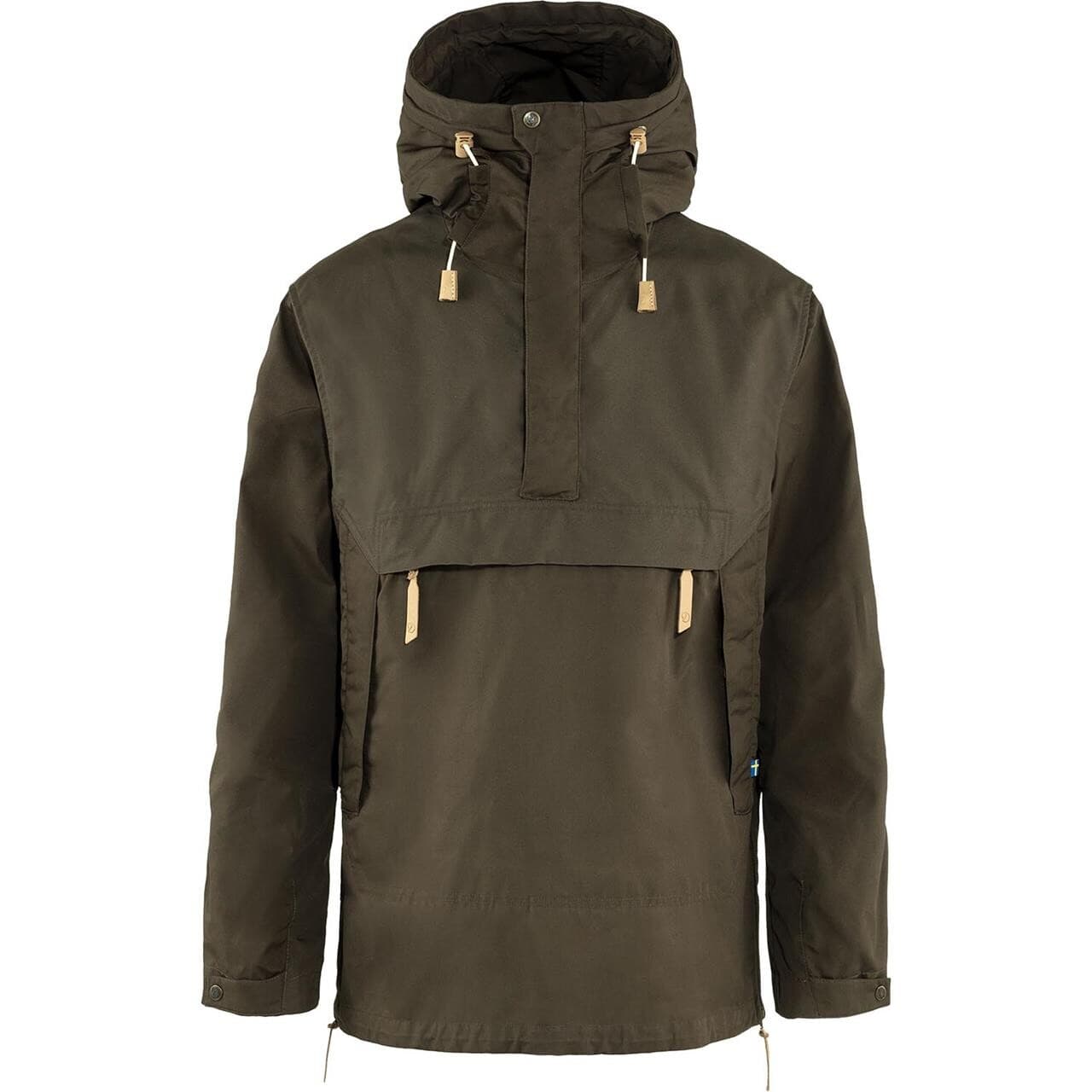 Fjällräven Mens Anorak No. 8 (Grøn (DARK OLIVE/633) X-large)