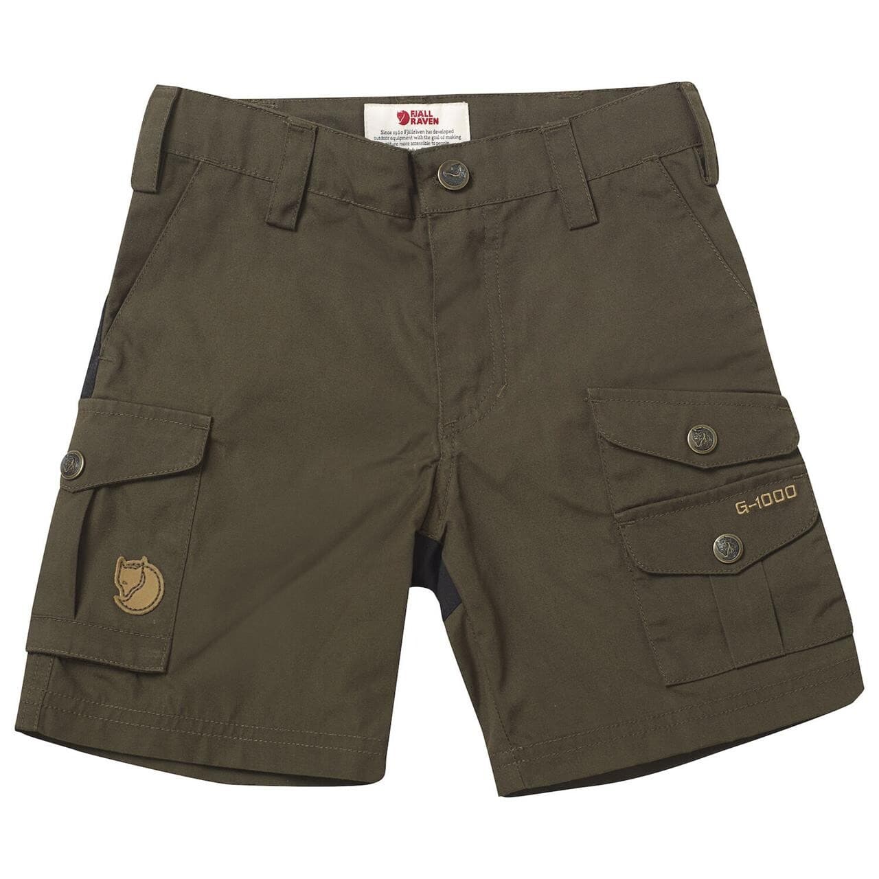 Fjällräven Kids Vidda Shorts (Grøn (DARK OLIVE/633) 152 cm)