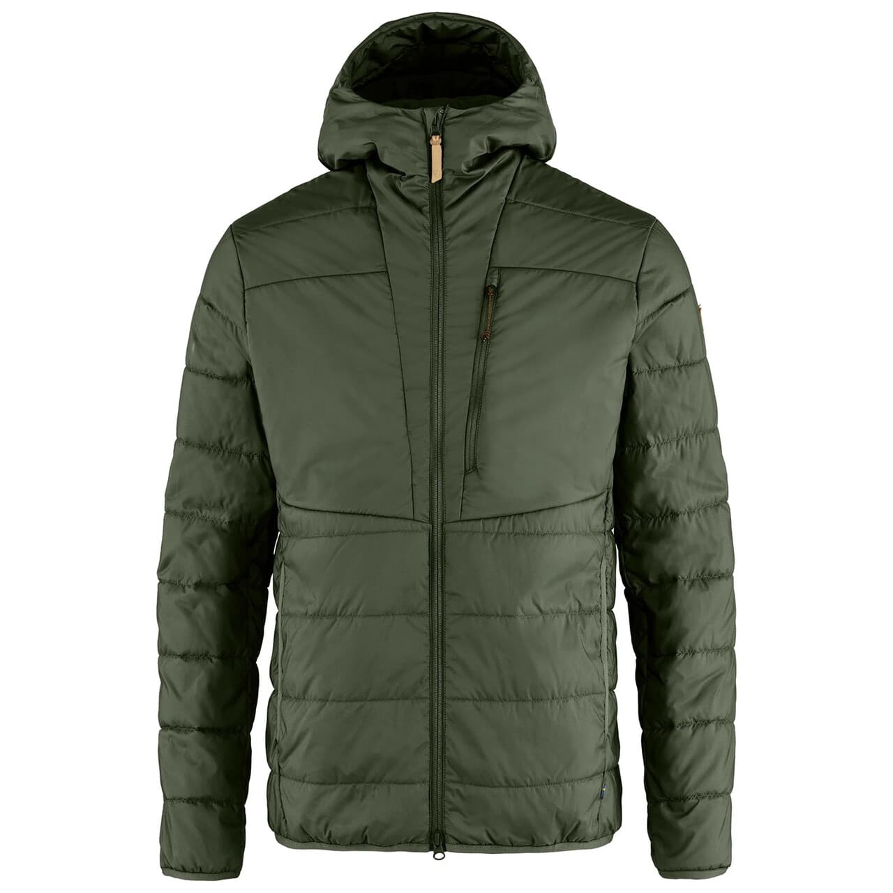 Fjällräven Mens Keb Padded Hoodie (Grøn (DEEP FOREST/662) Large)