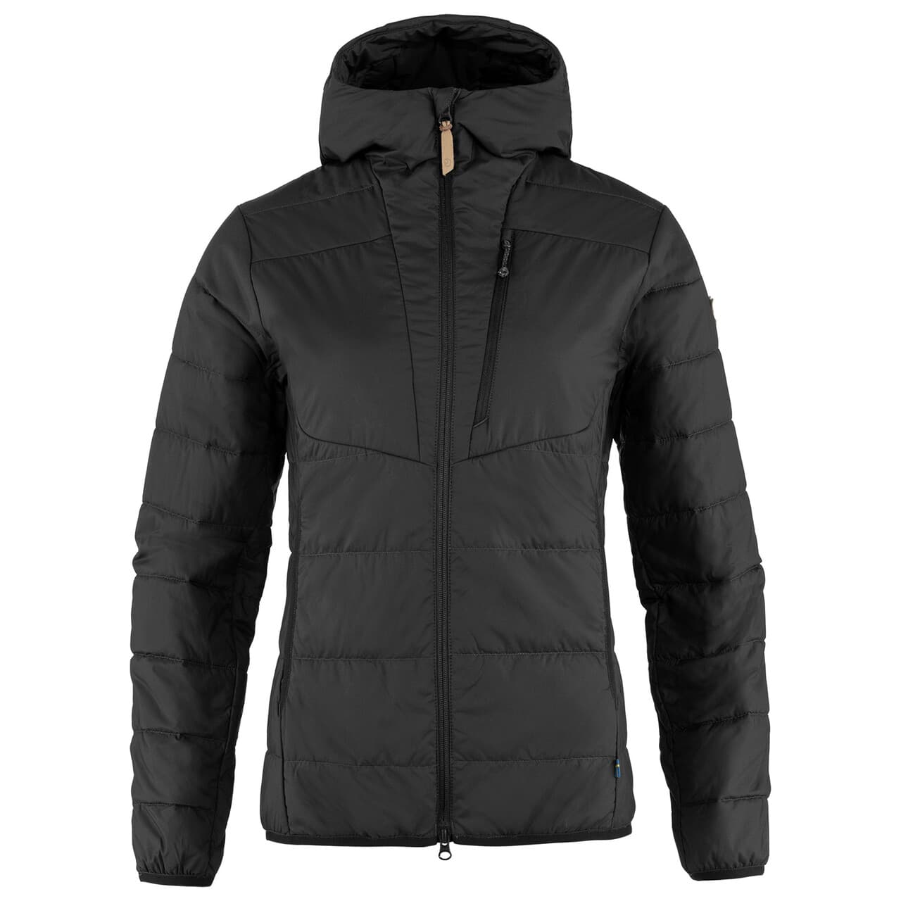 Fjällräven Womens Keb Padded Hoodie (Sort (BLACK/550) Large)