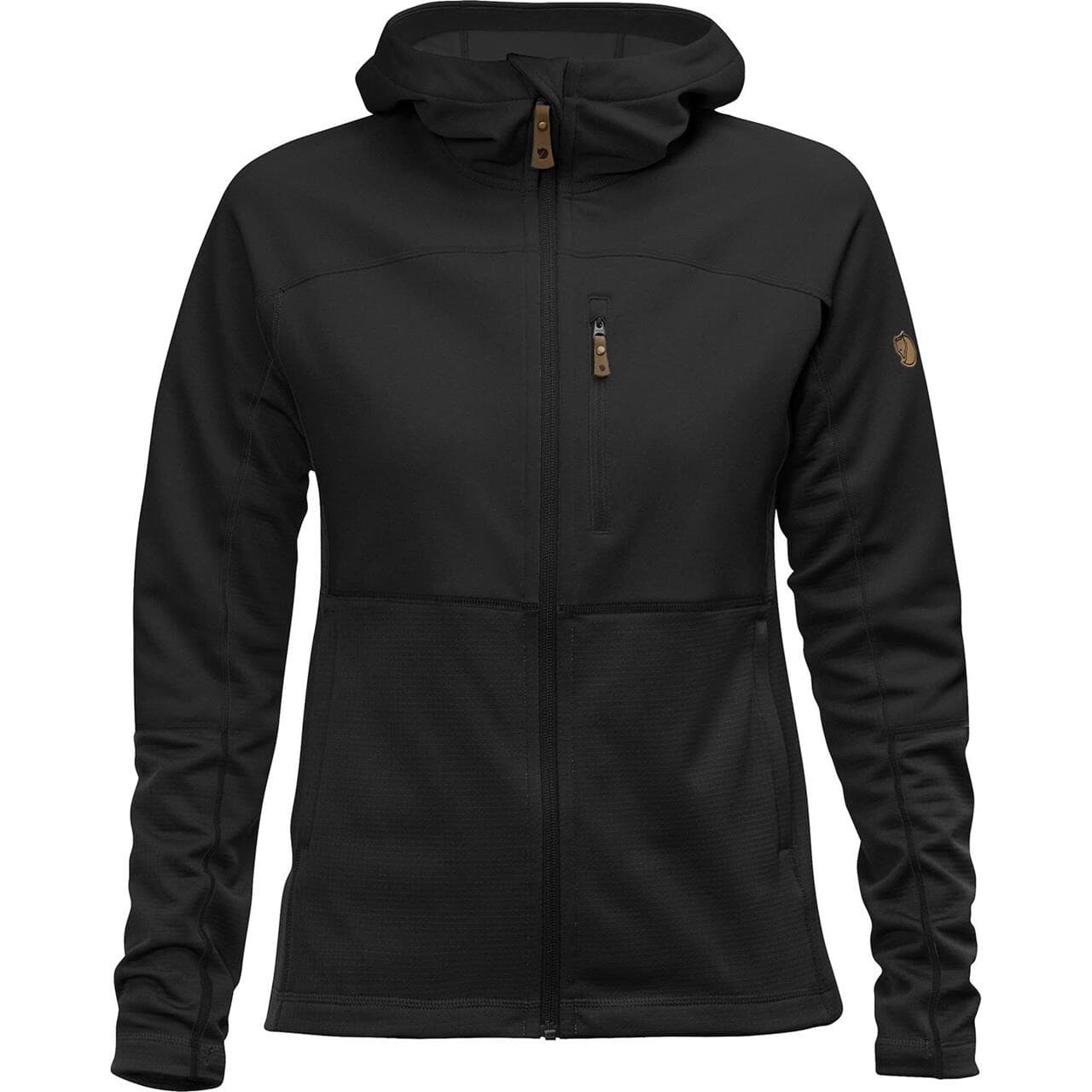 Fjällräven Womens Abisko Trail Fleece (Sort (BLACK/550) X-large)