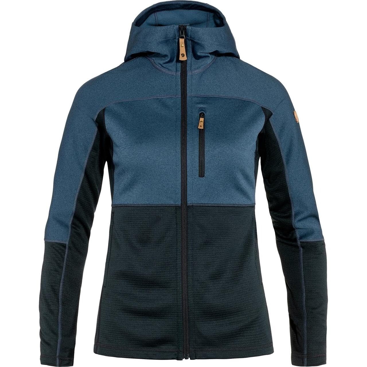 Fjällräven Womens Abisko Trail Fleece (Blå (DARK NAVY-INDIGO BLUE/555-534) XX-small)