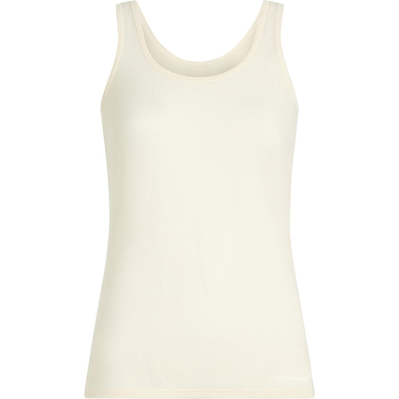 Icebreaker Womens Merino 150 Siren Tank (Hvid (UNDYED) Medium)