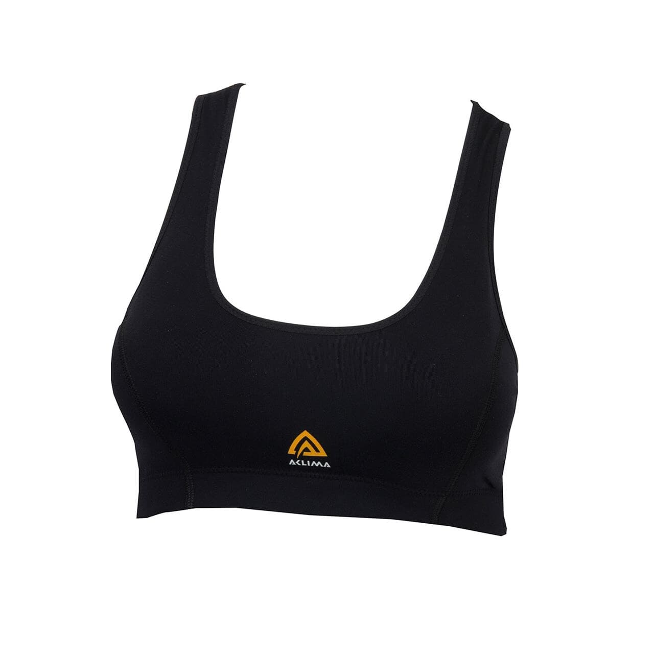 Aclima Womens HotWool 230 g Sports Top (Sort (JET BLACK) Small)