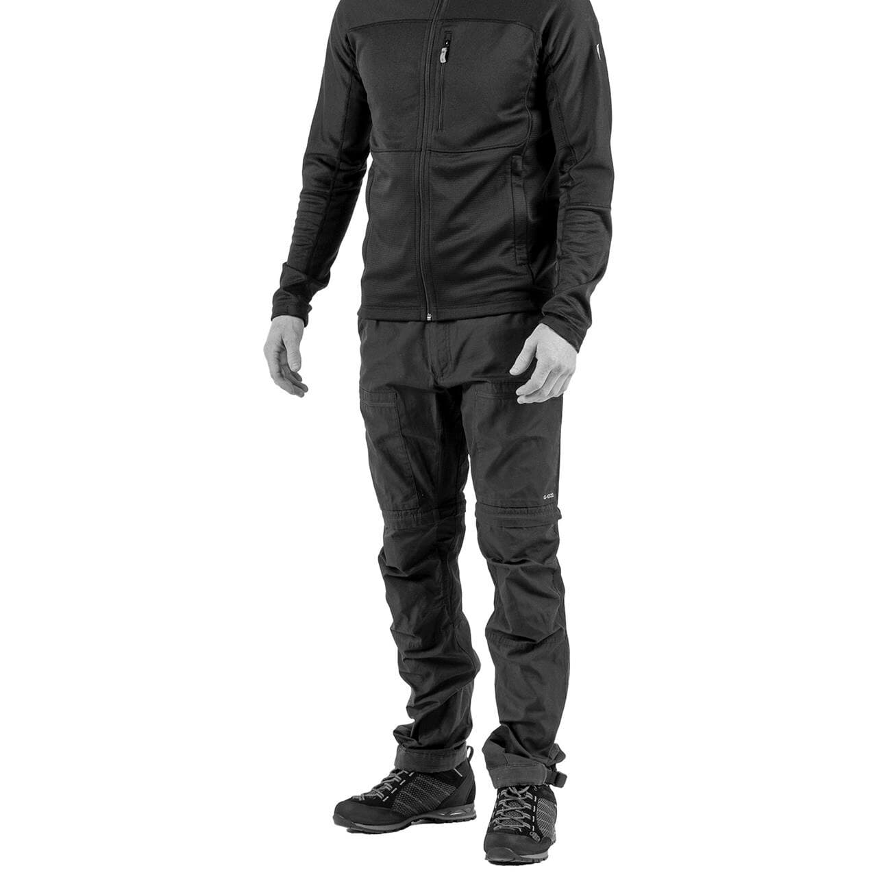 Fjällräven Mens Abisko Lite Trekking Zip-Off Trouser (Grøn (GREEN-LAUREL GREEN/620-625) 56)