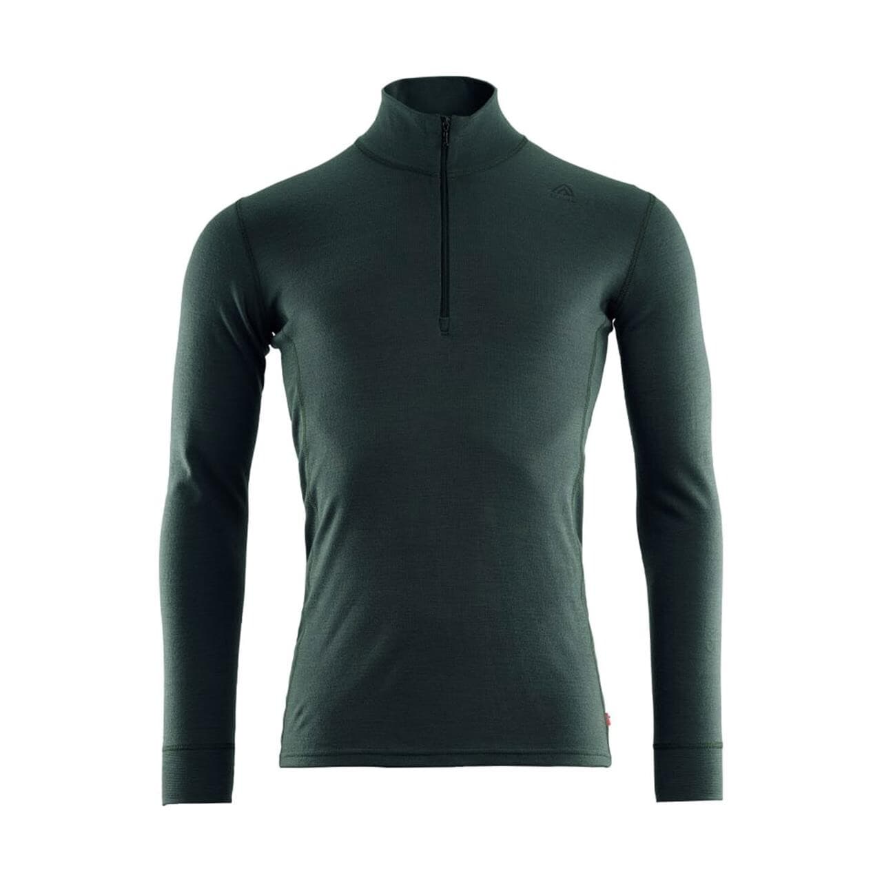 Aclima Mens WarmWool Mock Neck Shirt (Grøn (GREEN GABLES) XX-large)