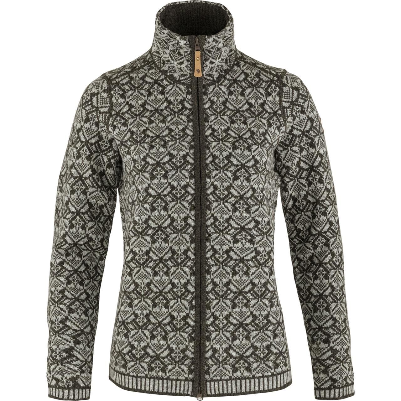 Fjällräven Womens Snow Cardigan (Grøn (DARK OLIVE/633) Large)