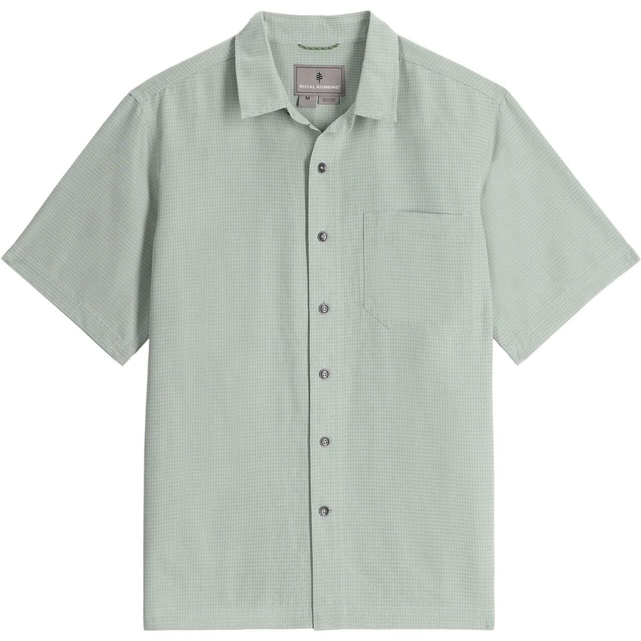 Royal Robbins Mens Mojave Pucker Dry S/S (Grøn (SAGE LEAF) X-large)