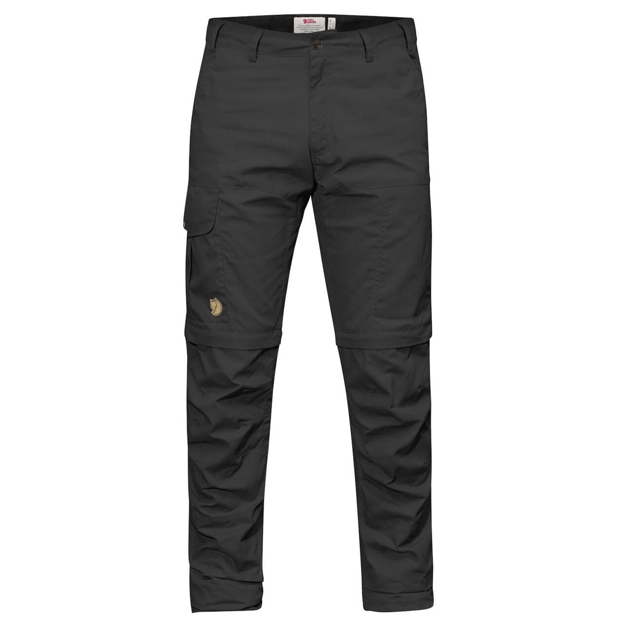 Fjällräven Mens Karl Pro Zip-Off Trousers (Grå (DARK GREY/030) 46)
