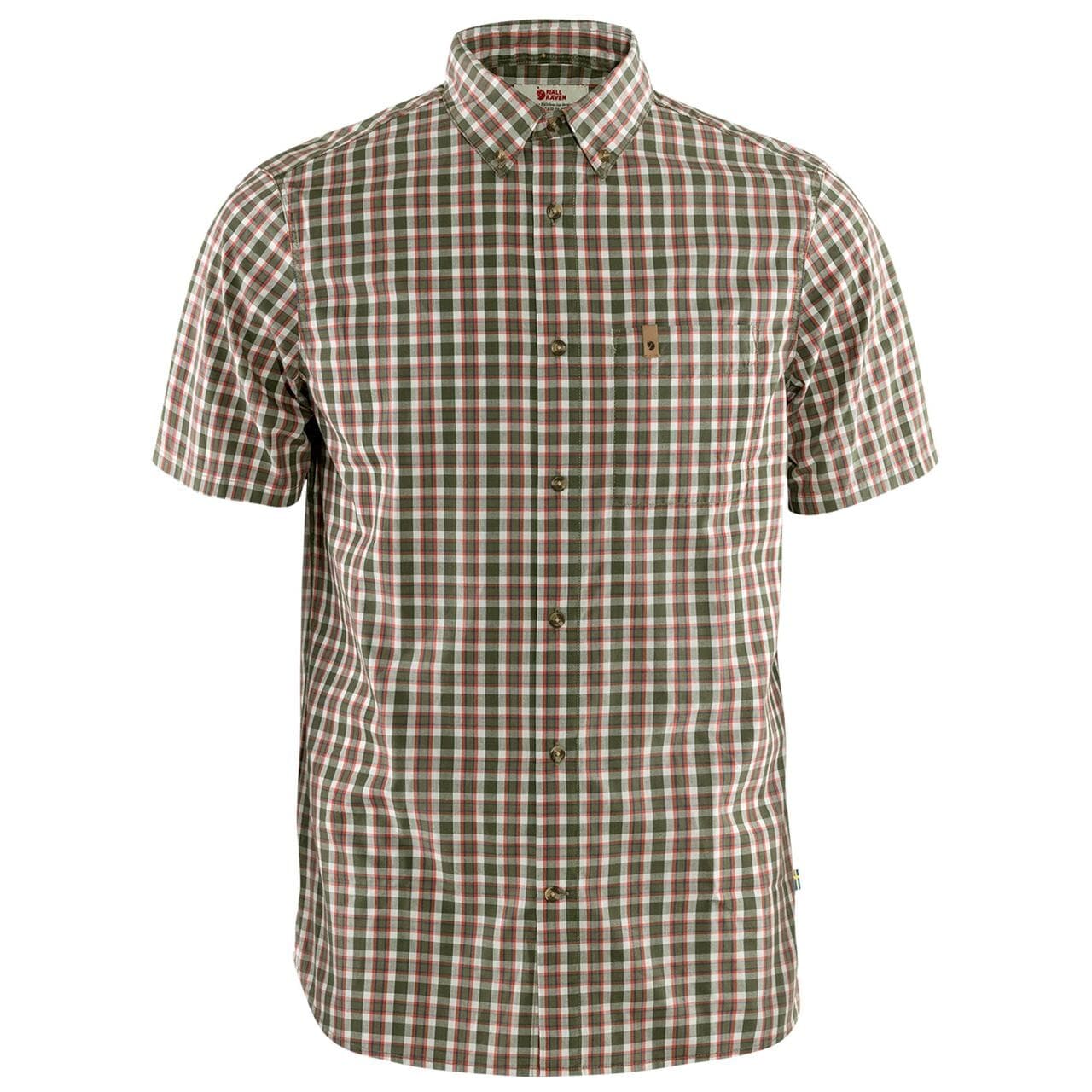 Fjällräven Mens Övik Shirt S/S (Grøn (LAUREL GREEN/625) Small)