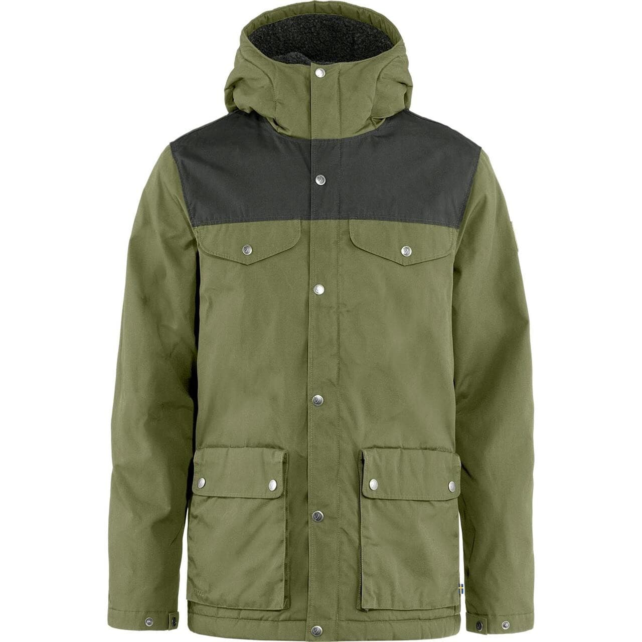 Fjällräven Mens Greenland Winter Jacket (Grøn (GREEN-DARK GREY/620-030) Medium)