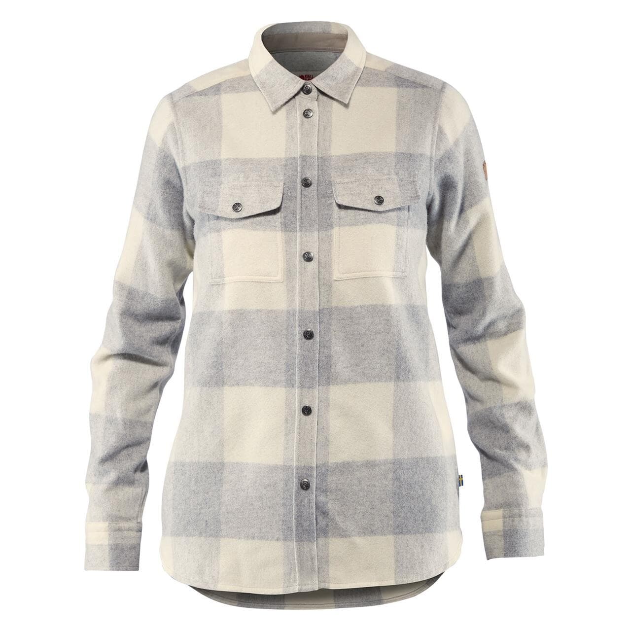 Fjällräven Womens Canada Shirt Ls (Hvid (FOG-CHALK WHITE/021-113) Small)