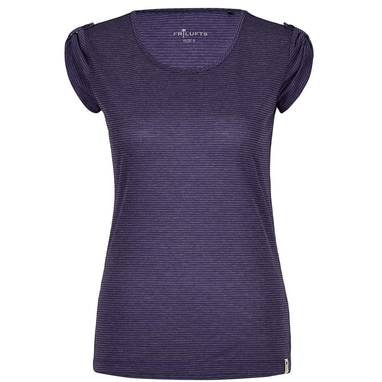Frilufts Womens Trani T-shirt (Lilla (MULBERRY PRPL/CHALK VIOLET STR) Small)