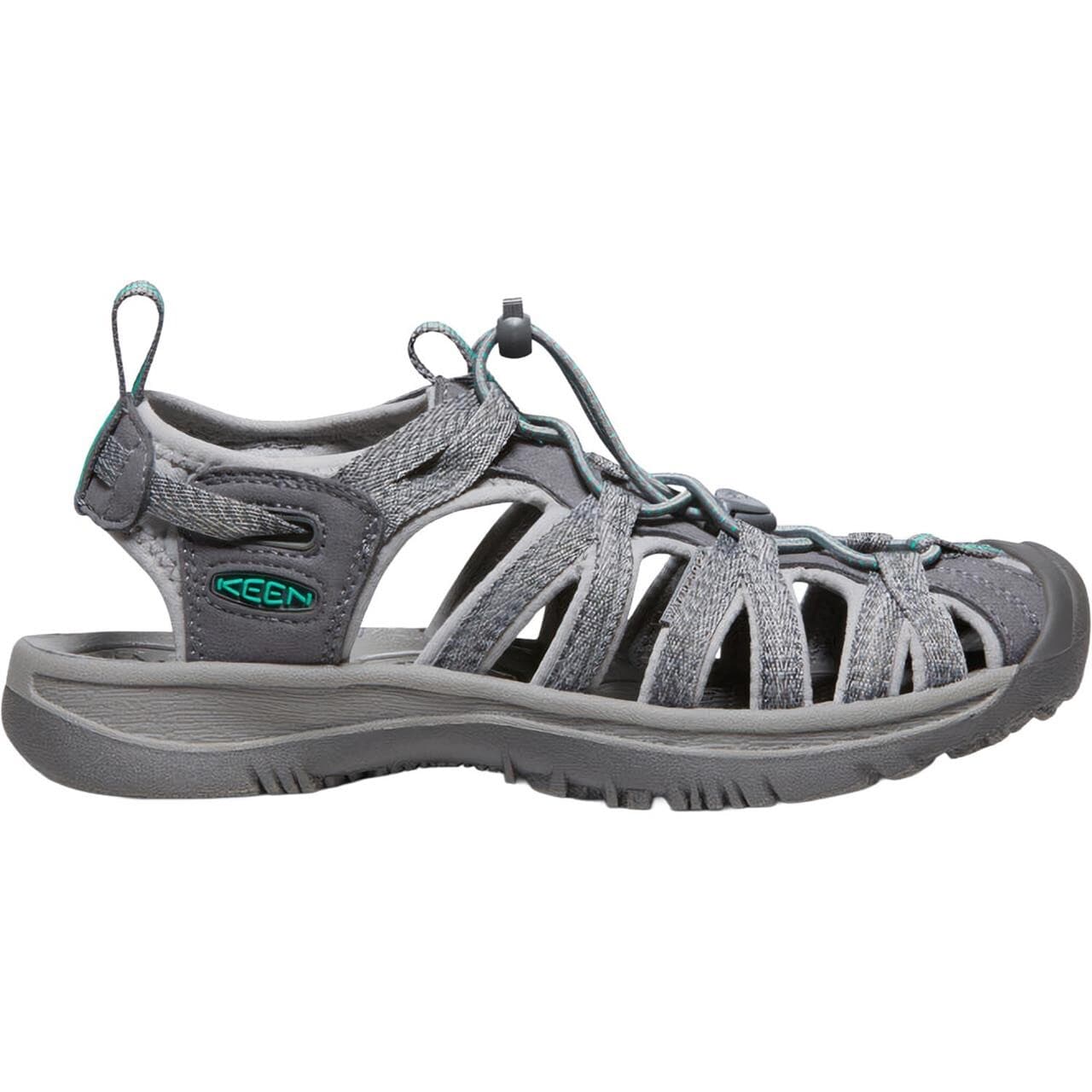 Keen Womens Whisper (Grå (MEDIUM GREY/PEACOCK GREEN) 39,5)