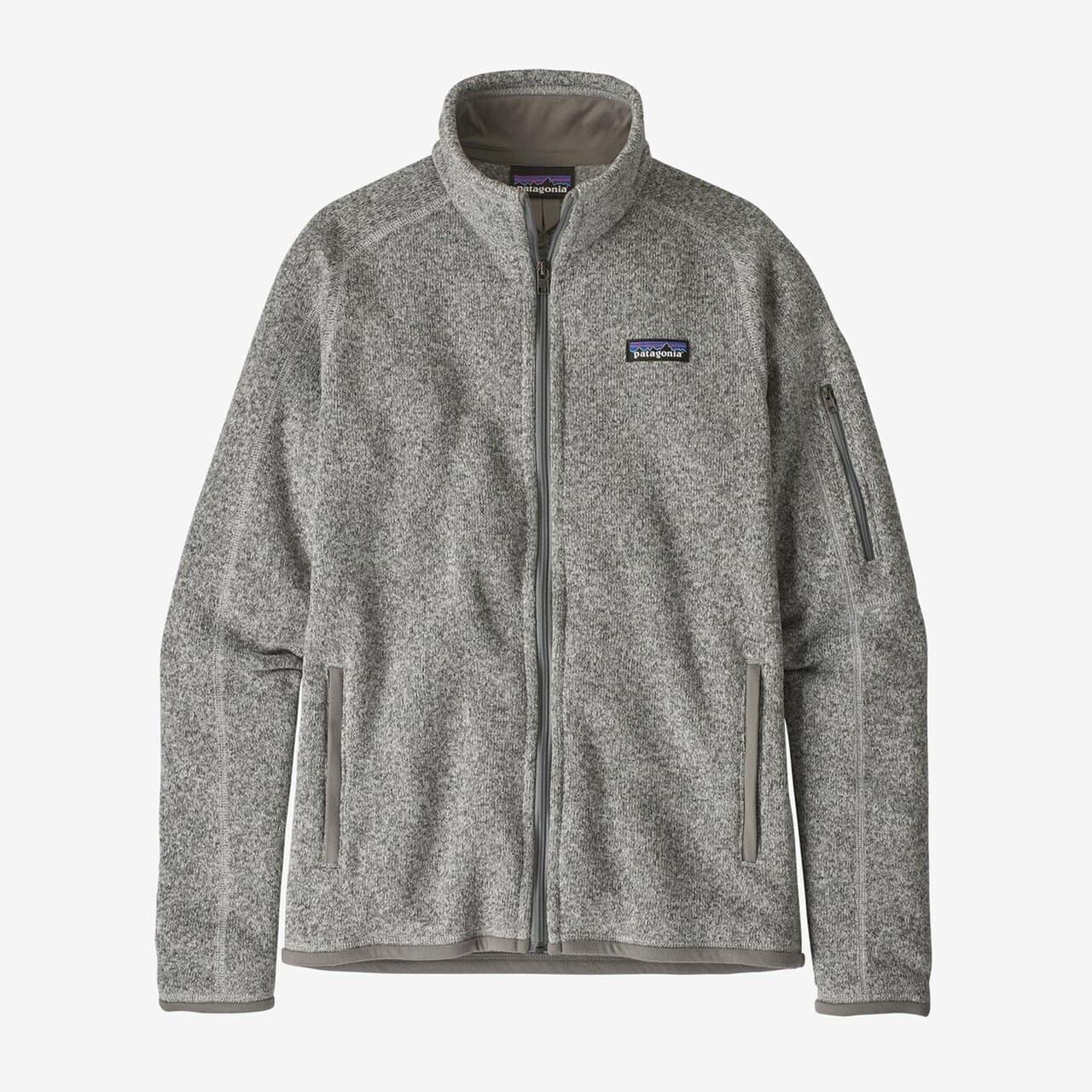 Patagonia Womens Better Sweater Jacket (Hvid (BIRCH WHITE) Small)