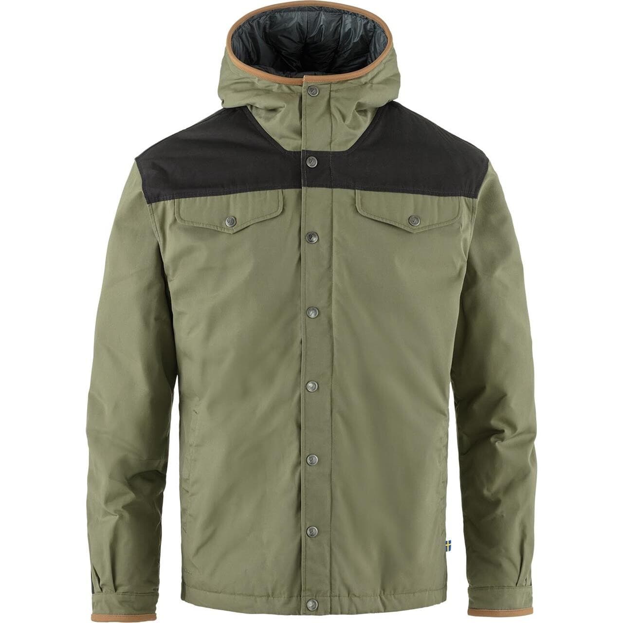 Fjällräven Mens Greenland No 1 Down Jacket (Grøn (GREEN-DARK GREY/620-030) Large)