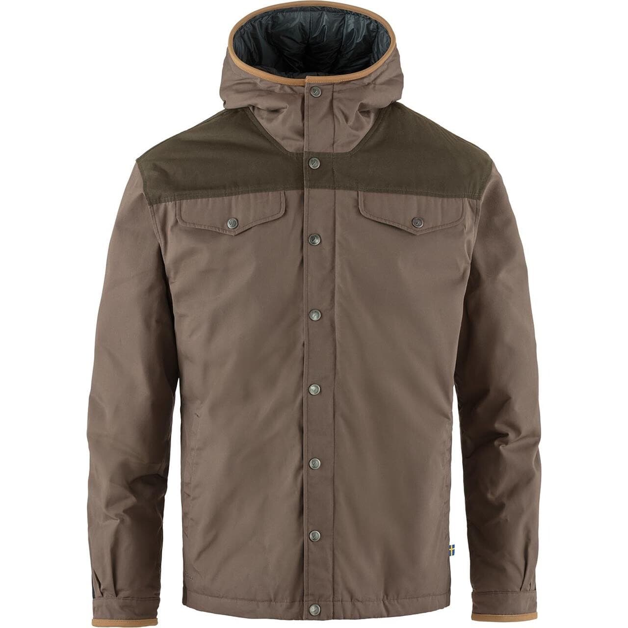 Fjällräven Mens Greenland No 1 Down Jacket (Brun (SUEDE BROWN-DK OLIVE/244-633) Large)