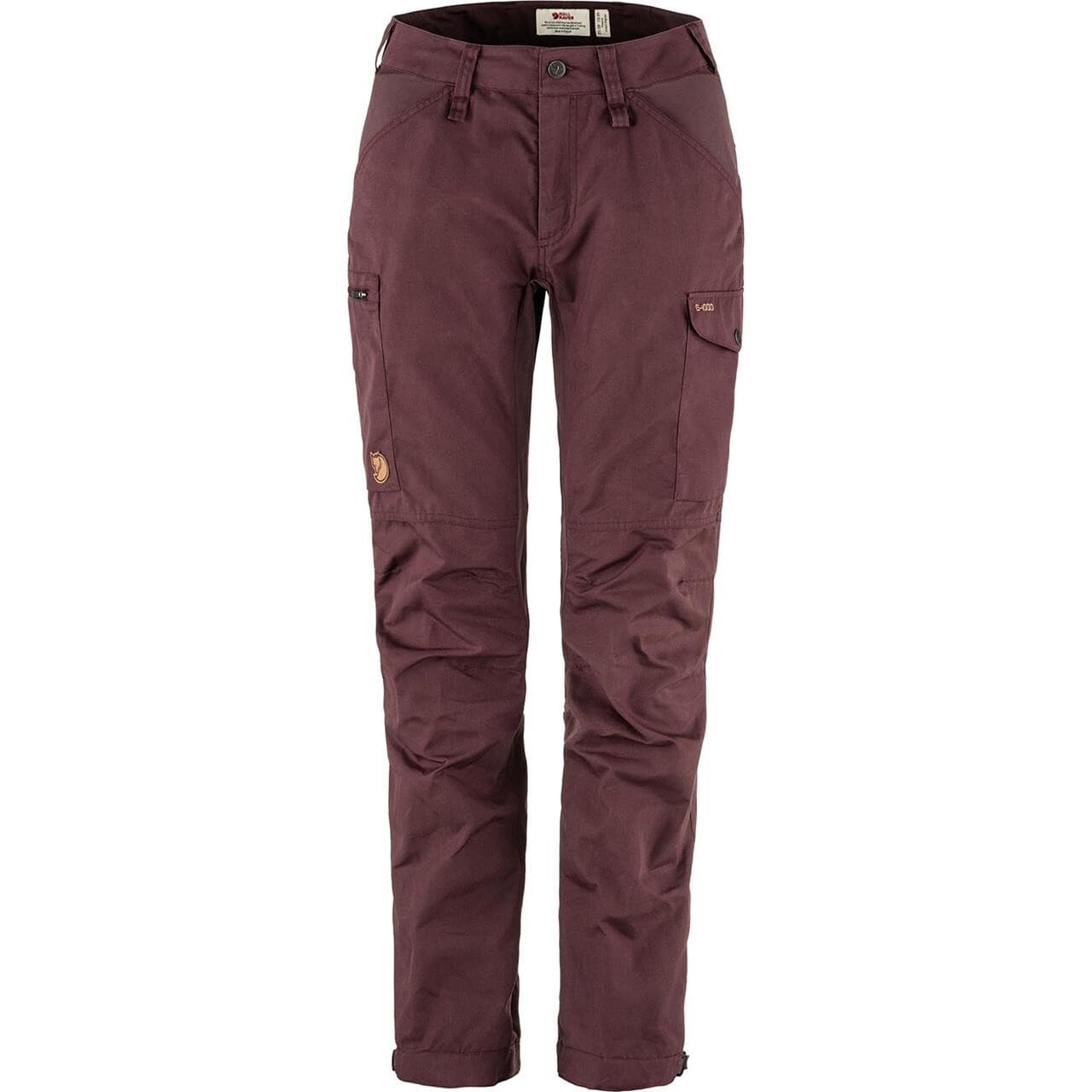 Fjällräven Womens Kaipak Trousers Curved (Rød (PORT/357) 34)