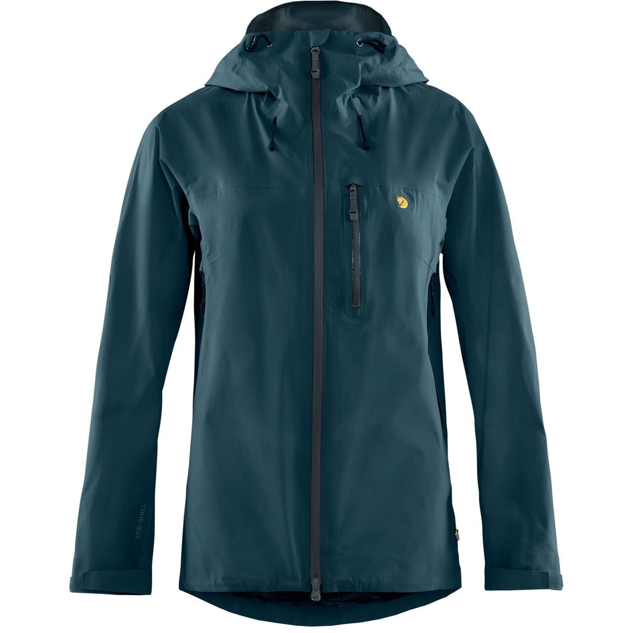 Fjällräven Womens Bergtagen Lite Eco-shell Jacket (Blå (MOUNTAIN BLUE/570) Large)
