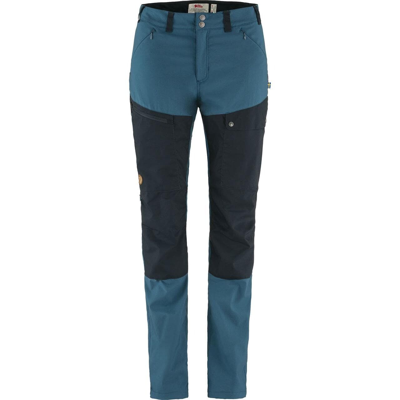 Fjällräven Womens Abisko Midsummer Trousers Reg (Blå (INDIGO BLUE-DARK NAVY/534-555) 36)