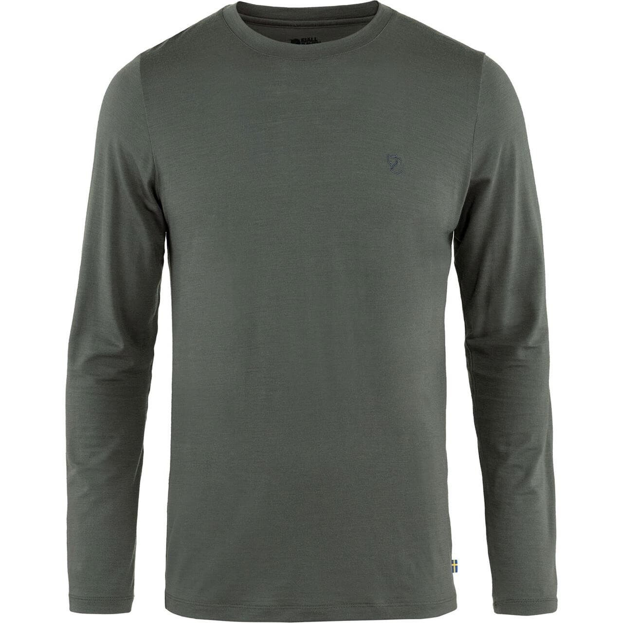 Fjällräven Mens Abisko Wool L/S (Grå (BASALT/050) X-large)