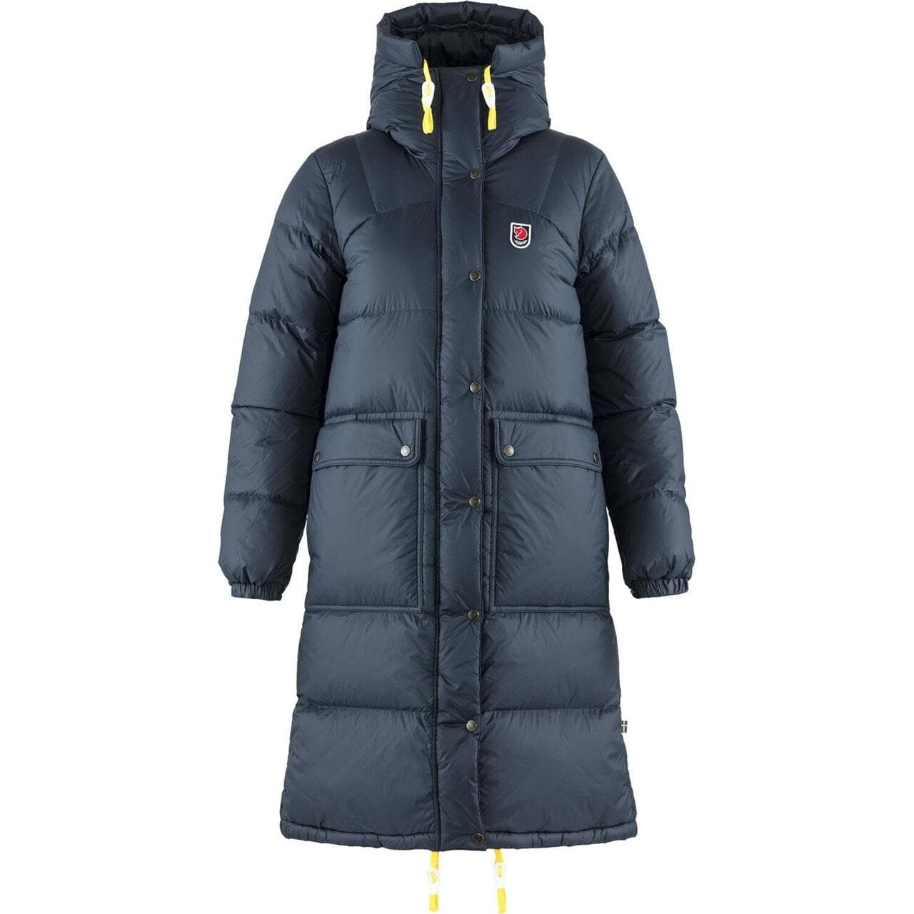 Fjällräven Womens Expedition Long Down Parka (Blå (NAVY/560) Small)