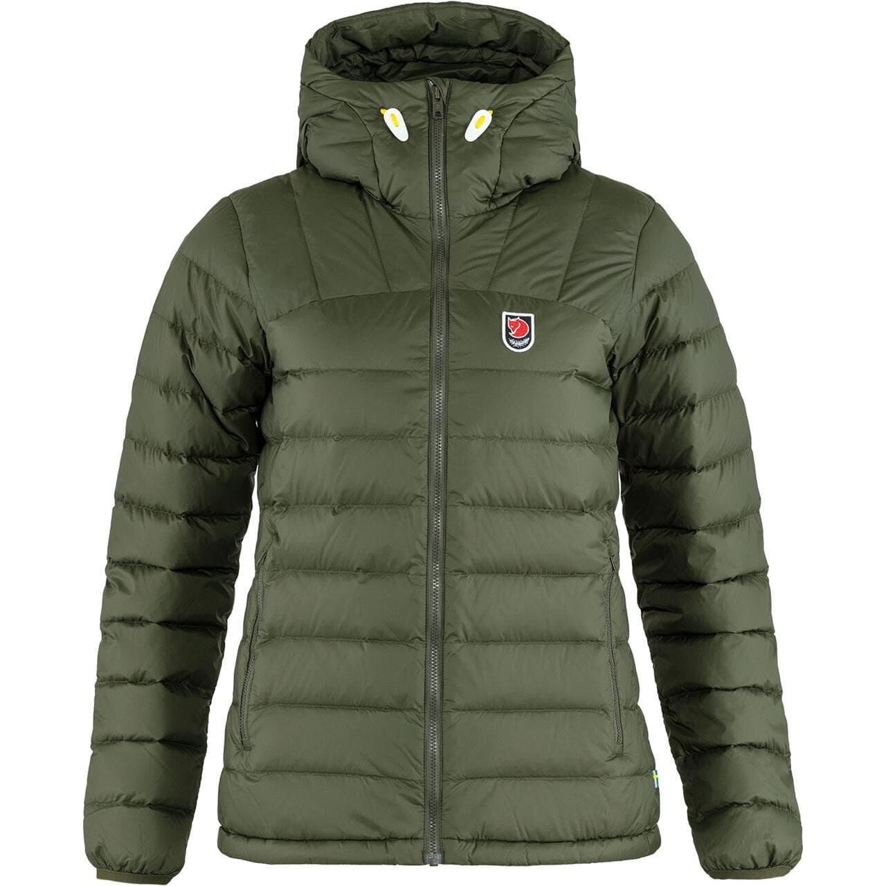 Fjällräven Womens Expedition Pack Down Hoodie (Grøn (DEEP FOREST/662) X-small)