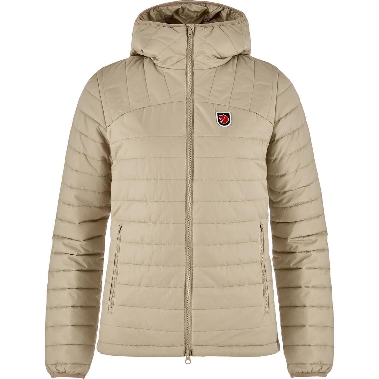 Fjällräven Womens Expedition Lätt Hoodie (Beige (FOSSIL/118) Large)