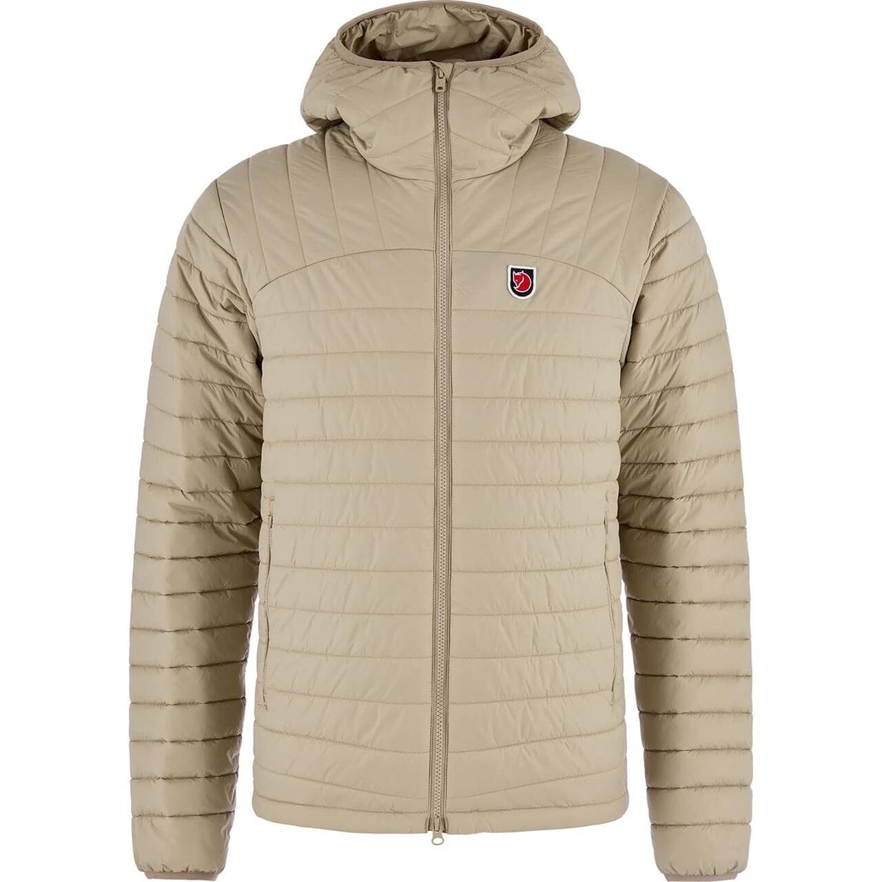 Fjällräven Mens Expedition Lätt Hoodie (Beige (FOSSIL/118) Small)