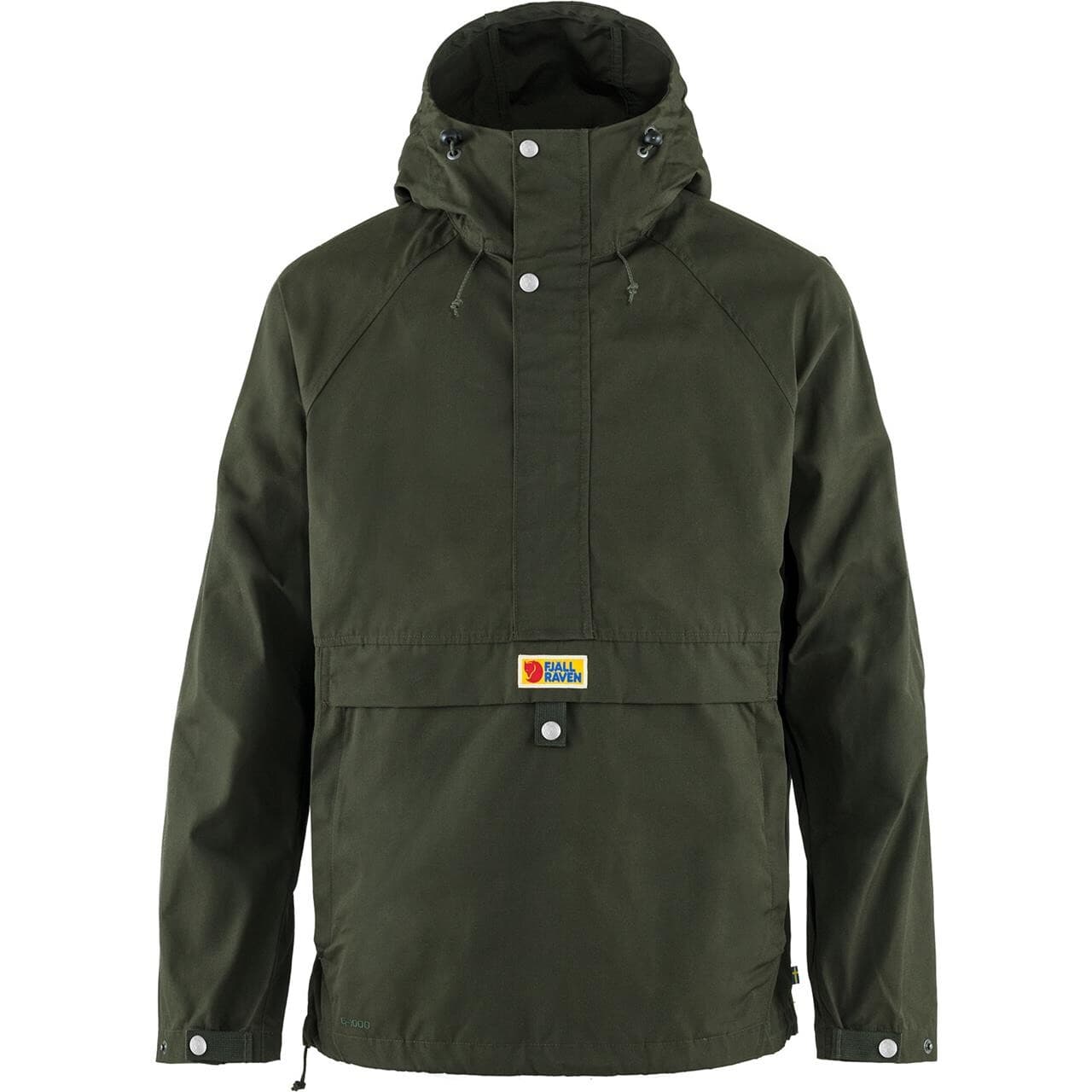 Fjällräven Mens Vardag Anorak (Grøn (DEEP FOREST/662) X-small)