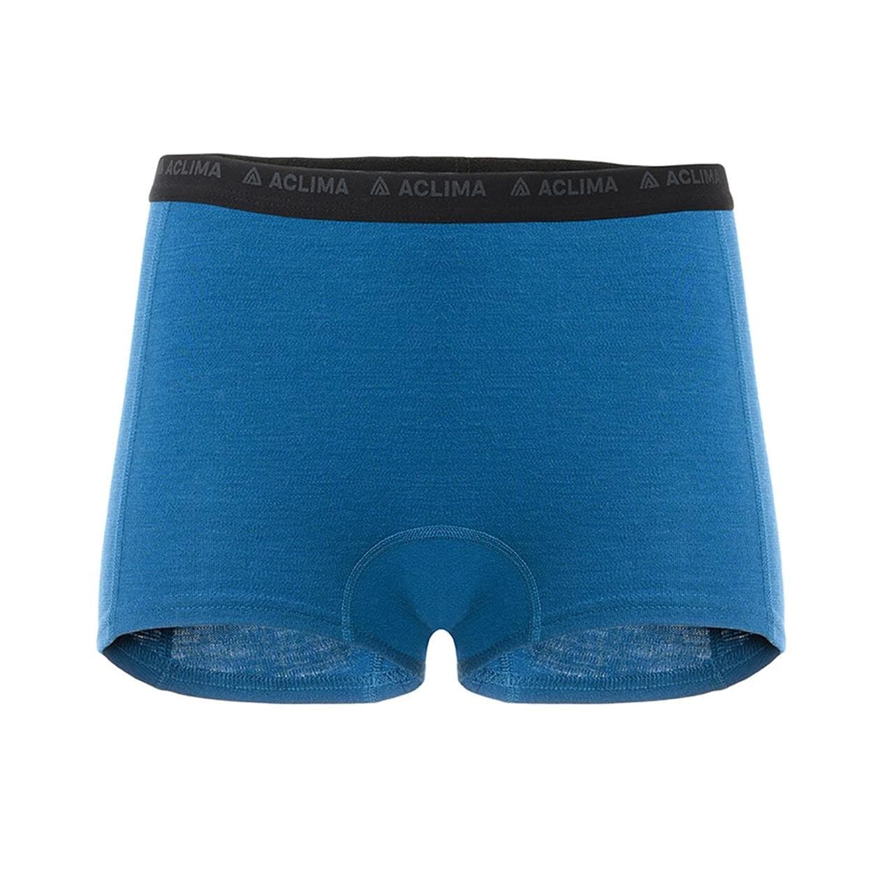 Aclima Womens WarmWool Boxer Shorts (Blå (CORSAIR) Small)