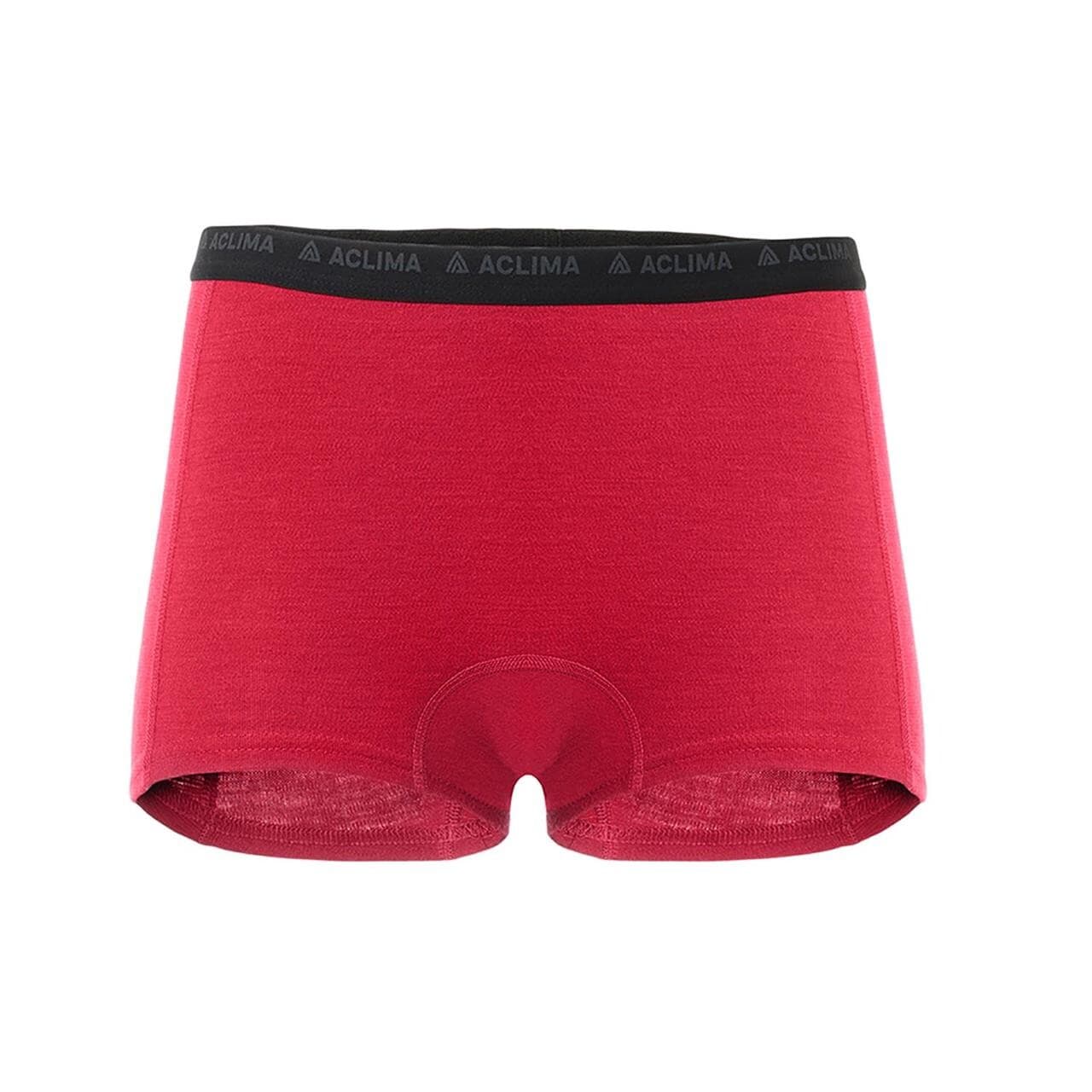 Aclima Womens WarmWool Boxer Shorts (Rød (JESTER RED) Small)