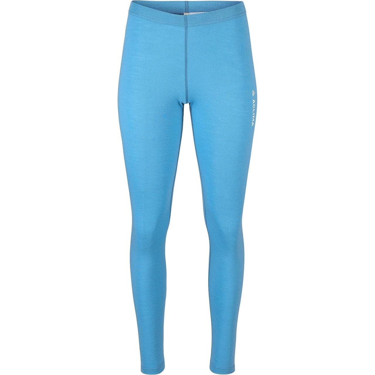 Aclima Womens WarmWool Longs (Blå (NIAGARA) Large)