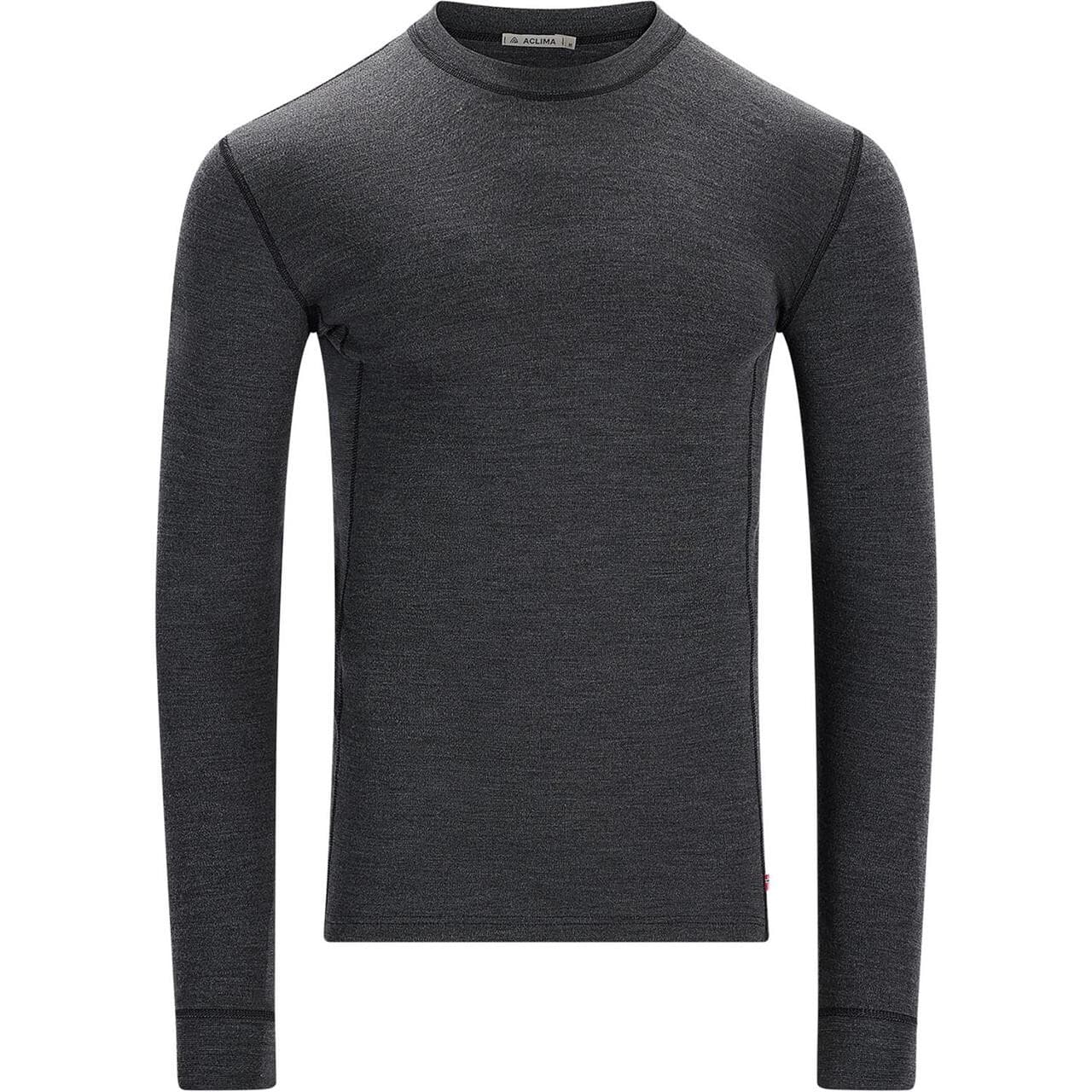 Aclima Mens WarmWool Crew Neck Shirt (Grå (MARENGO) XXX-large)