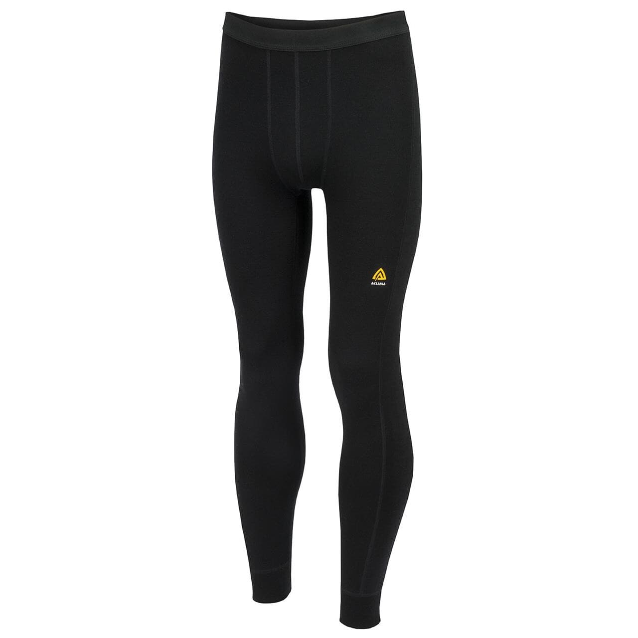 Aclima Mens WarmWool Longs (Sort (JET BLACK) Large)