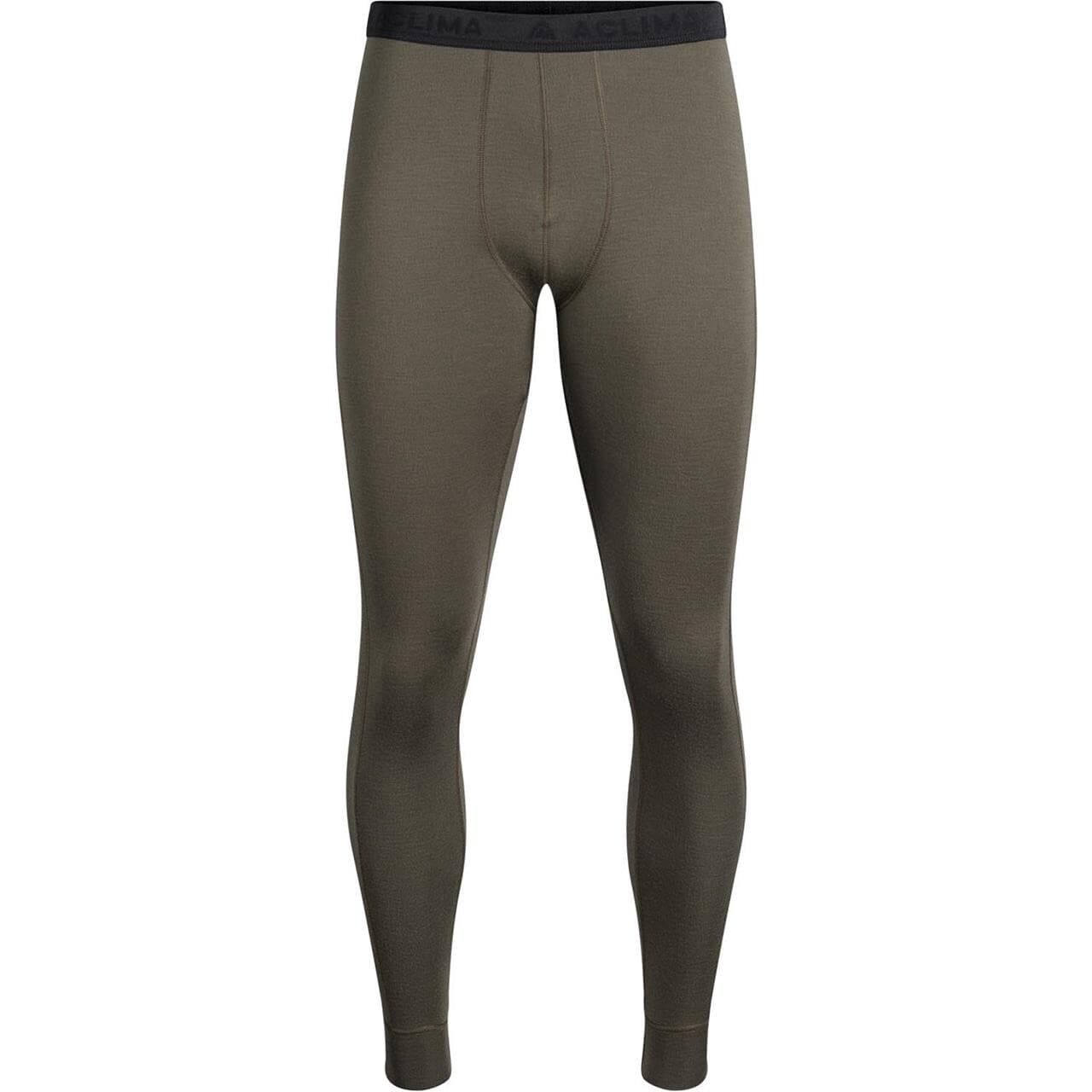 Aclima Mens WarmWool Longs (Grøn (TARMAC) X-small)