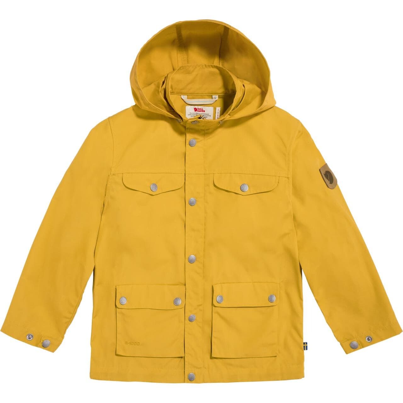 Fjällräven Kids Greenland Jacket (Gul (MUSTARD YELLOW/161) 128 cm)