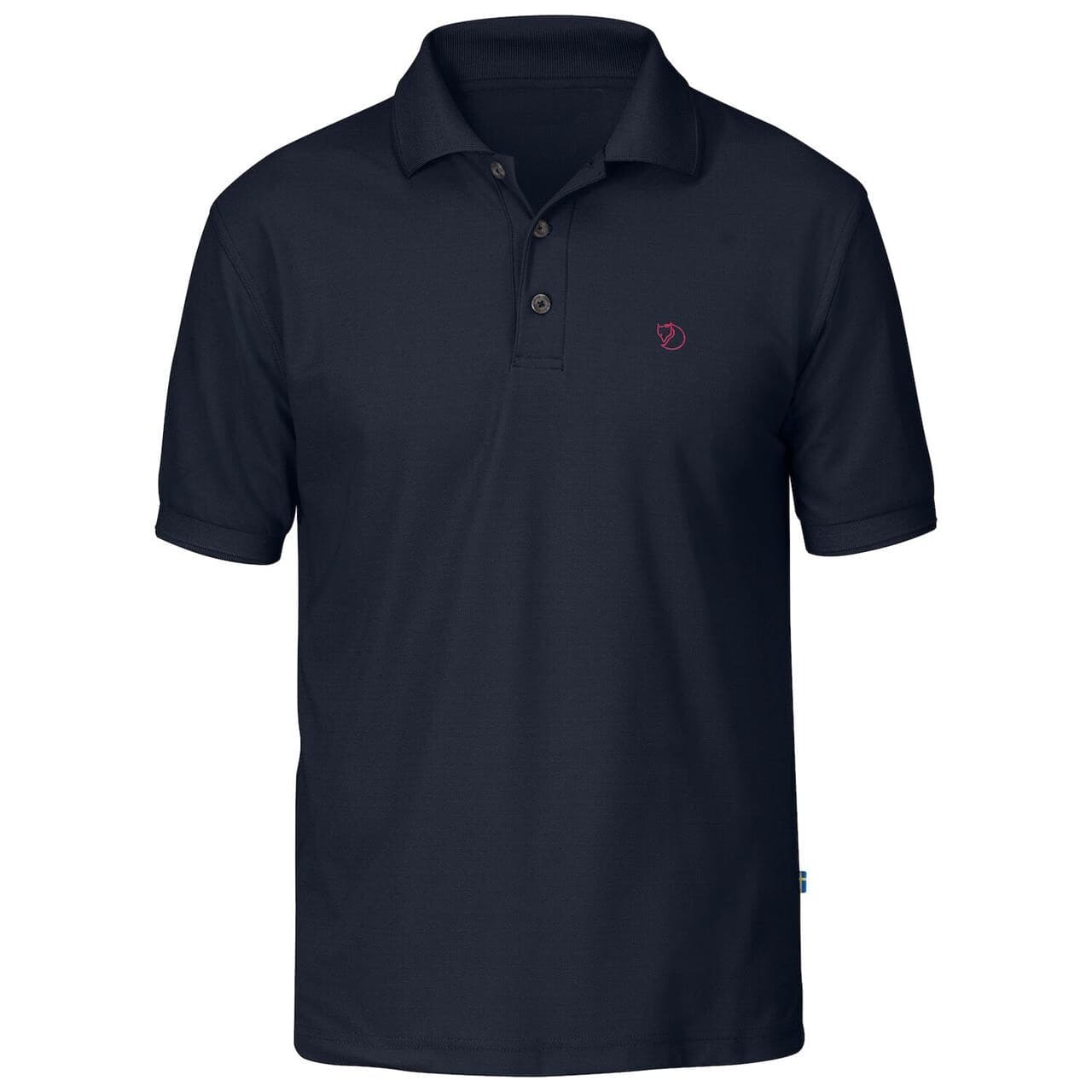Fjällräven Mens Crowley Pique Shirt (Blå (BLUEBLACK/553) X-small)