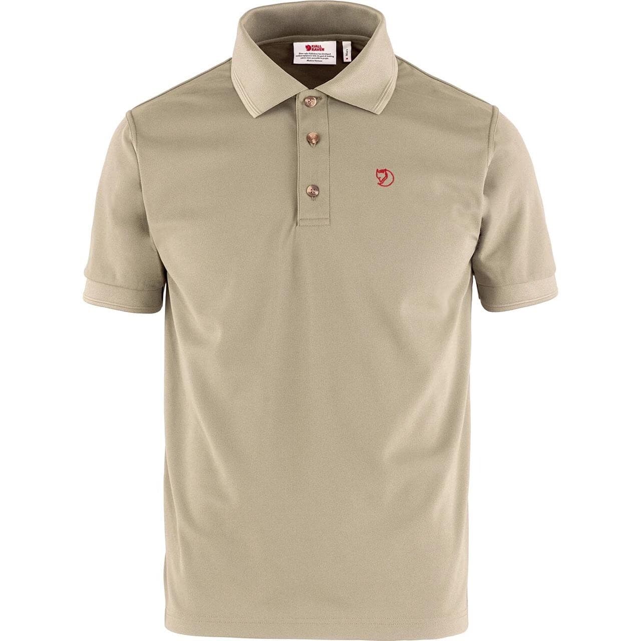 Fjällräven Mens Crowley Pique Shirt (Beige (FOSSIL/118) XX-large)