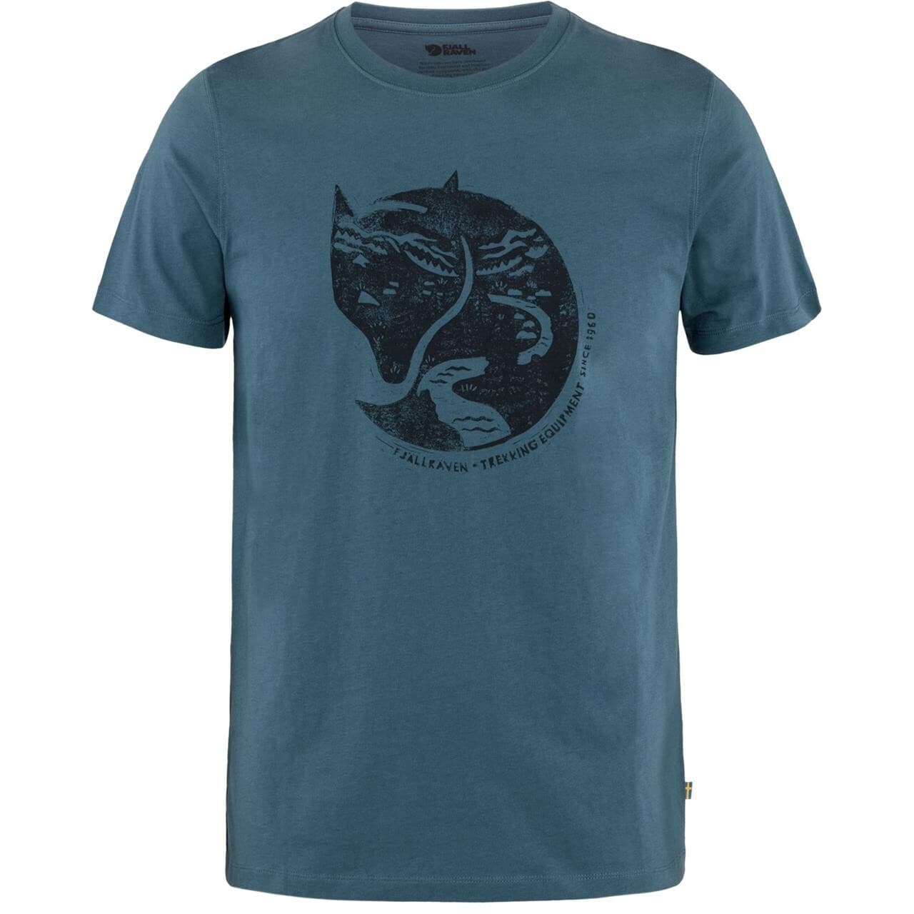 Fjällräven Mens Arctic Fox T-shirt (Blå (INDIGO BLUE/534) Medium)