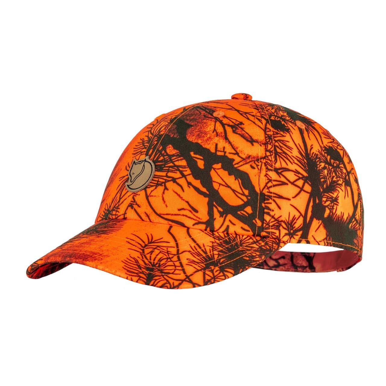 Fjällräven Mens Lappland Camo Cap (Orange (ORANGE CAMO/211) Large/x-large)