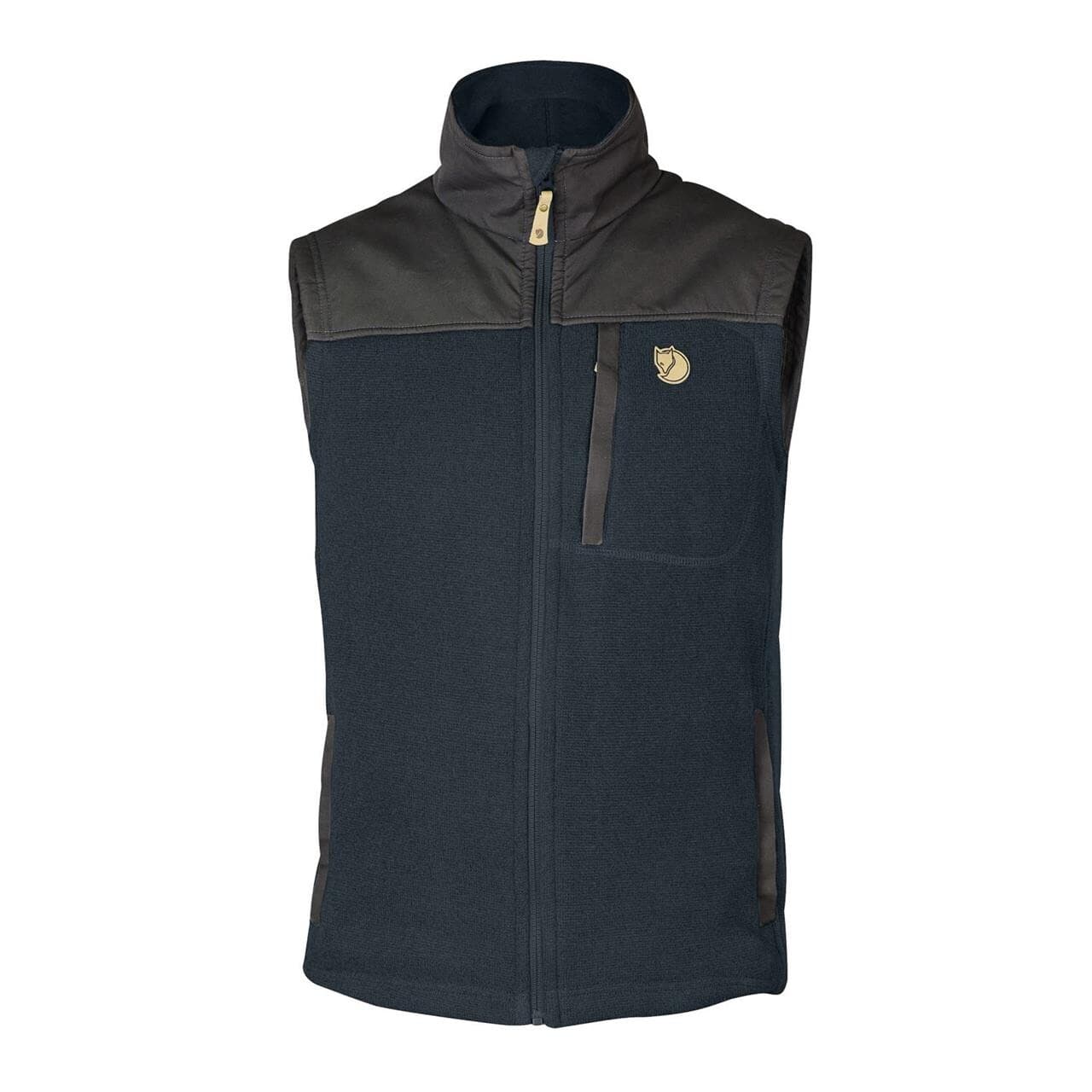 Fjällräven Mens Buck Fleece Vest (Blå (DARK NAVY/555) Small)