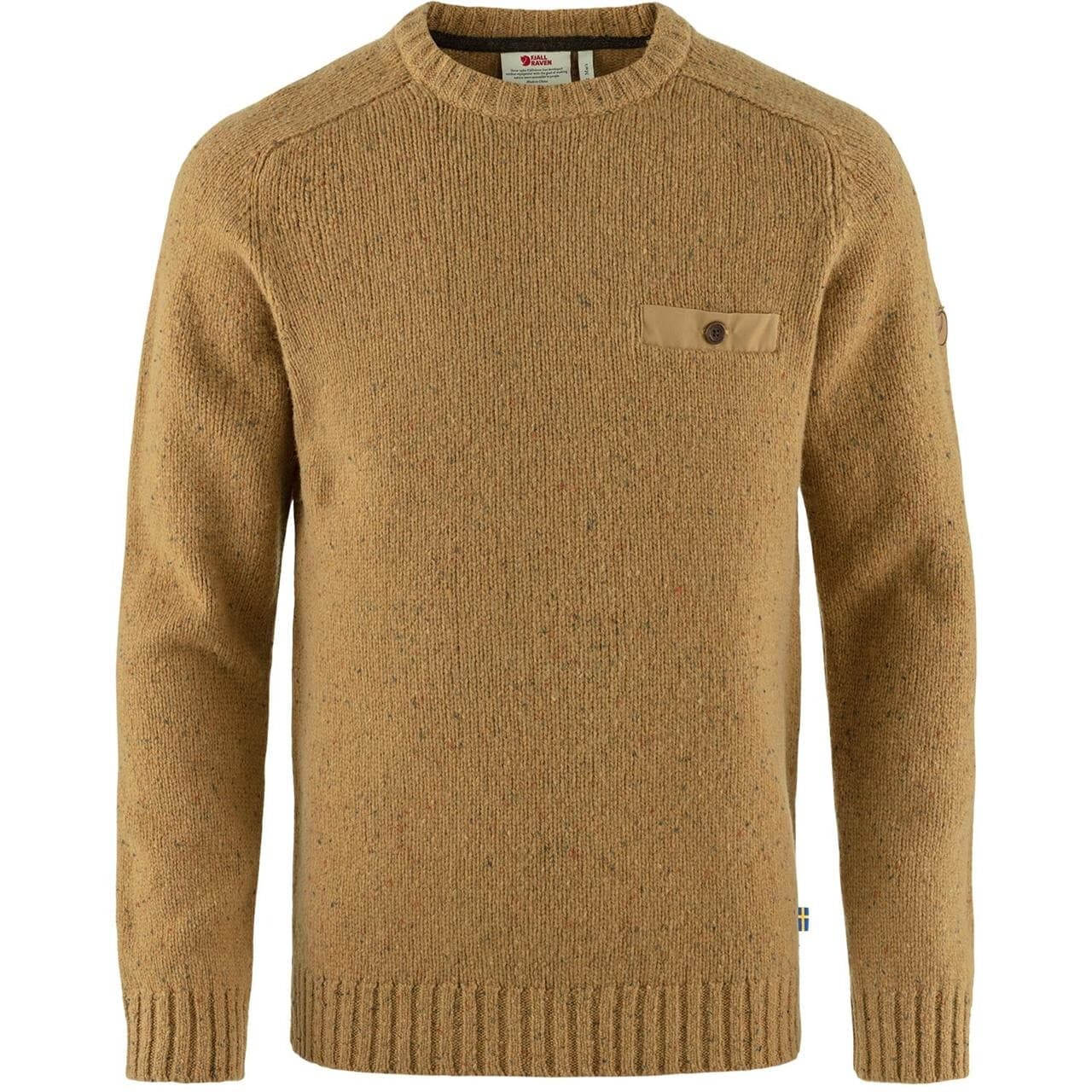 Fjällräven Mens Lada Round-neck Sweater (Brun (BUCKWHEAT BROWN/232) Small)